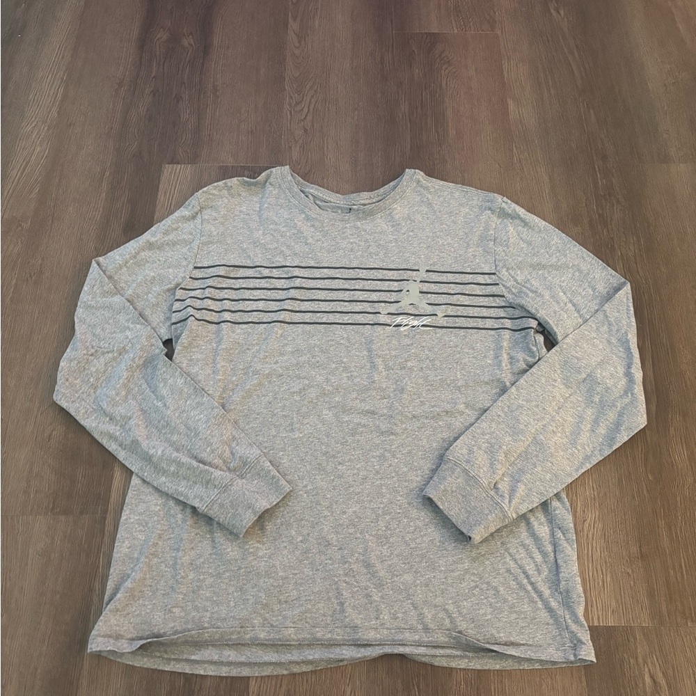 Jordan Gray Long Sleeve Shirt